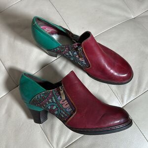 Socofy genuine leather women shoes